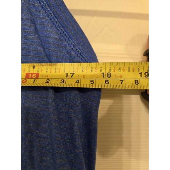 Women's Lululemon Racerback Tank Top Royal Blue Sz 8 Soft Gym Exercise Shirt - Picture 7 of 8